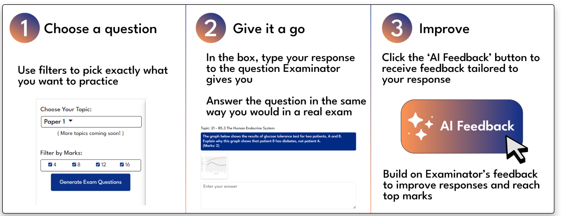 Image showing how examinator works!