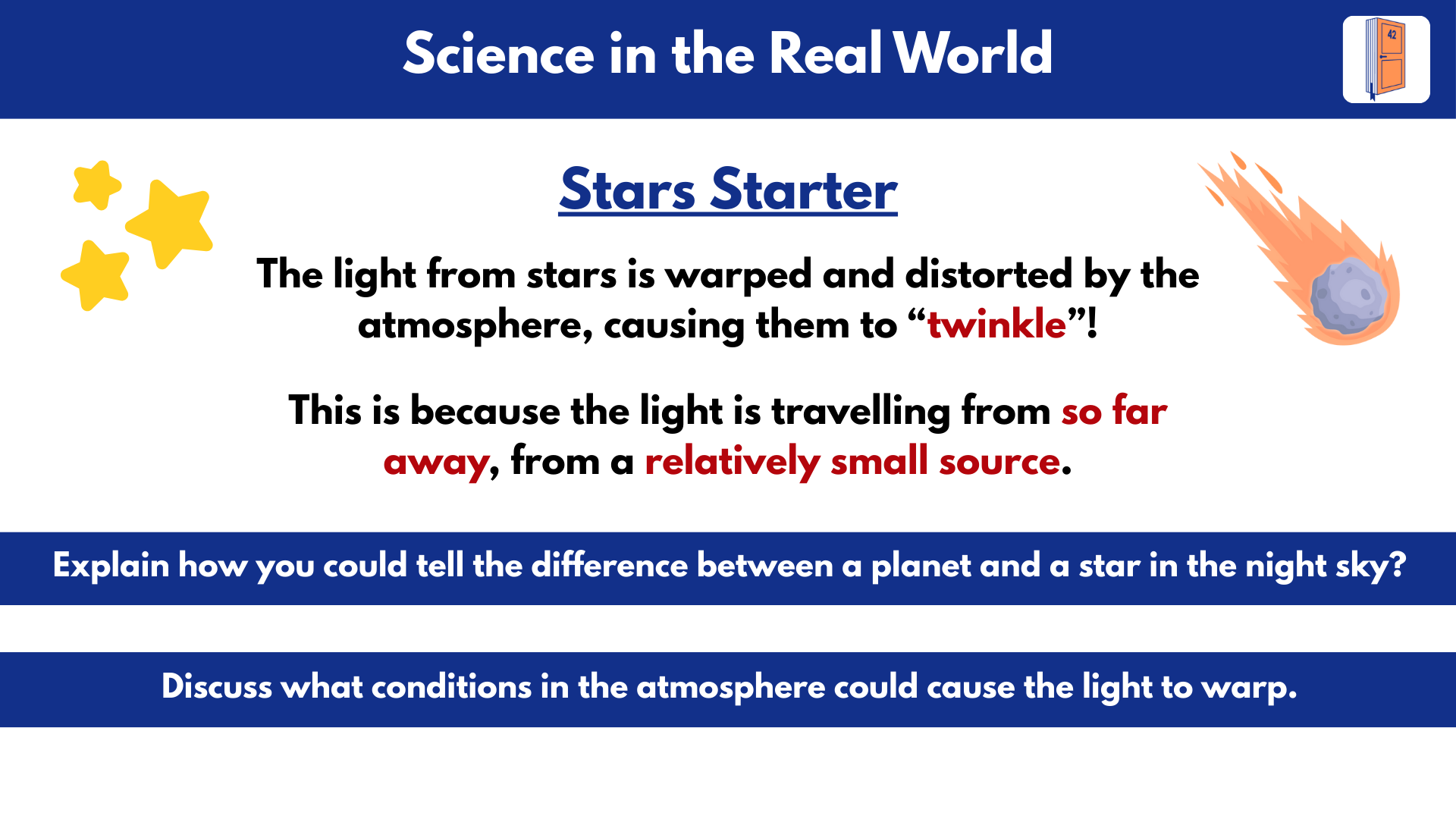 Stars Starter Classroom 42